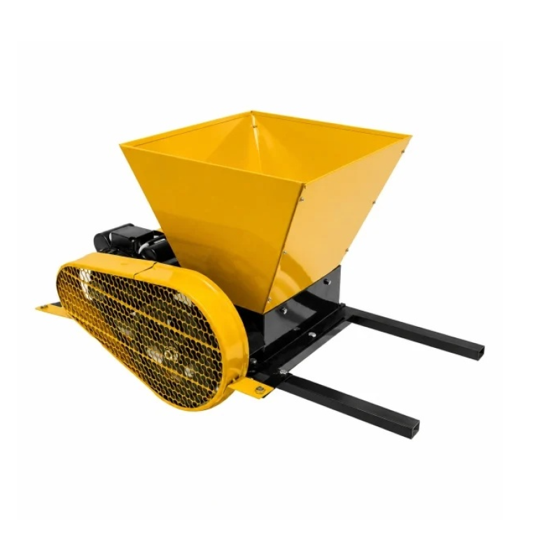 Zdrobitor electric pentru struguri ROTOR HGP-60, 750 W, 550 kg/h, cuva metal 28 L, tambur din poliamida