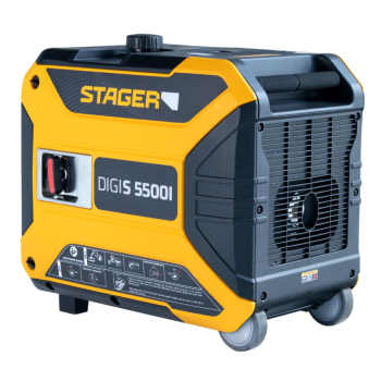 Stager DigiS 5500i Generator digital invertor insonorizat 5.5kW, monofazat, benzina, autonomie pana la 6h