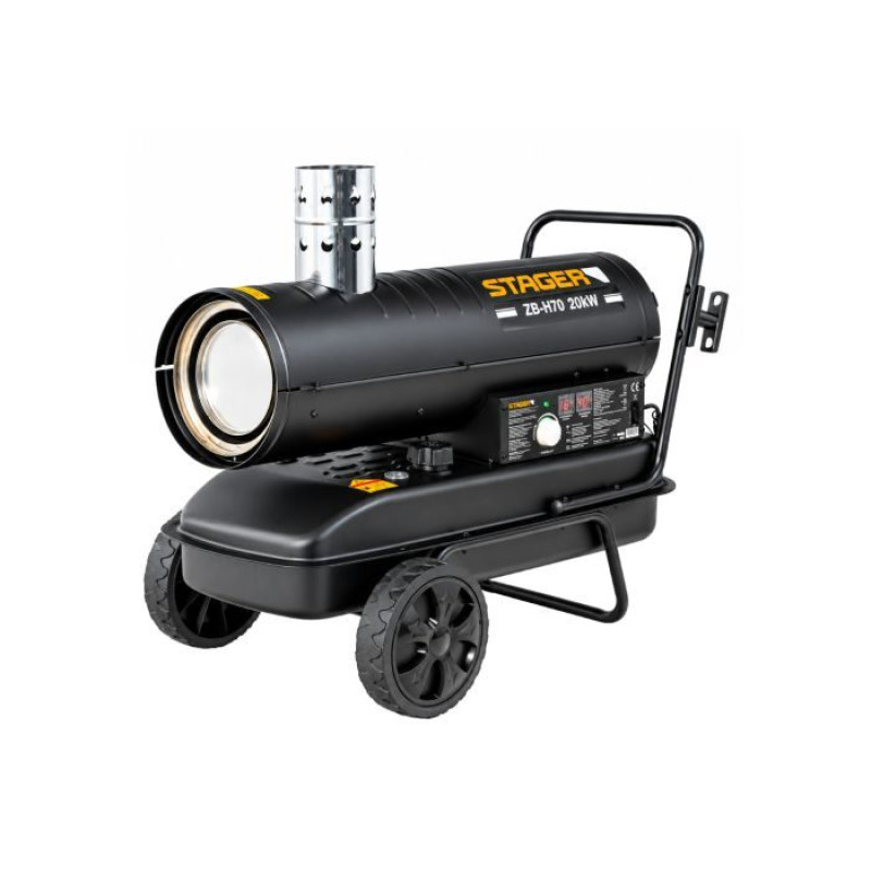 Stager H70 Tun de aer cald, ardere indirecta, 18kW, 230V, 150mp