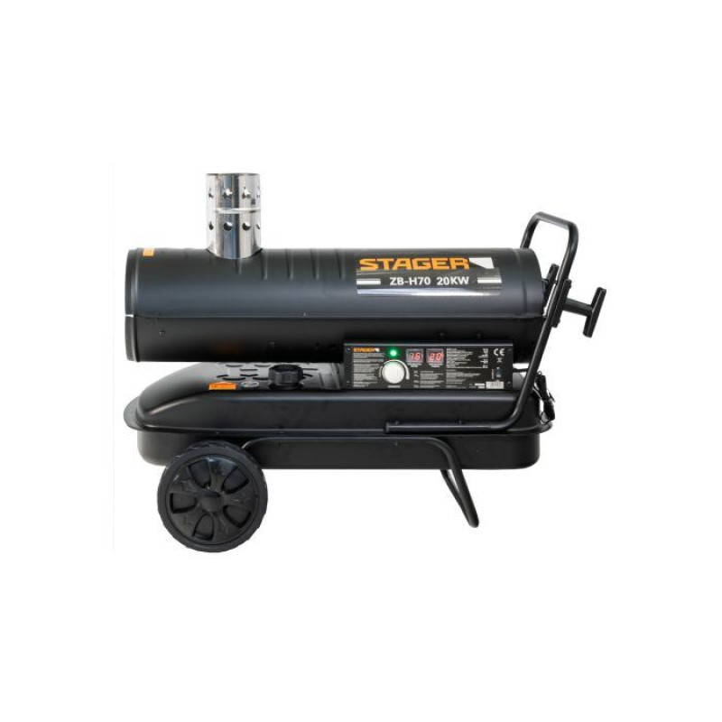 Stager H70 Tun de aer cald, ardere indirecta, 18kW, 230V, 150mp