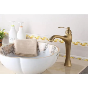 Baterie Lavoar Inalta, Alama Sanitara, Bronz Antichizat, Smack