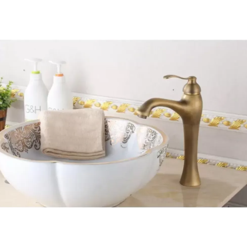 Baterie Lavoar Inalta, Alama Sanitara, Bronz Antichizat, Smack