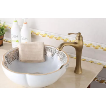 Baterie Lavoar Inalta, Alama Sanitara, Bronz Antichizat, Smack