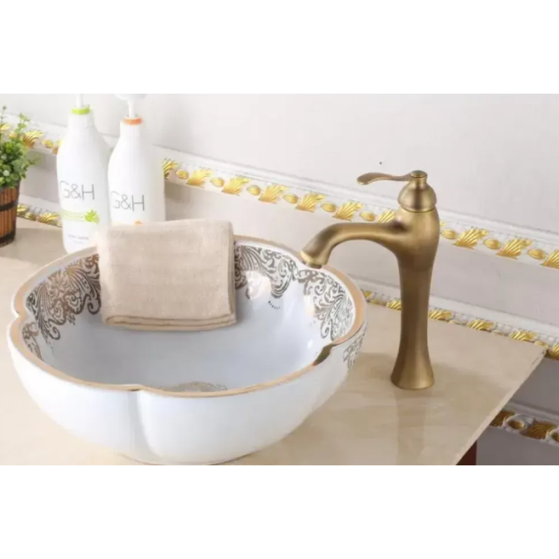 Baterie Lavoar Inalta, Alama Sanitara, Bronz Antichizat, Smack