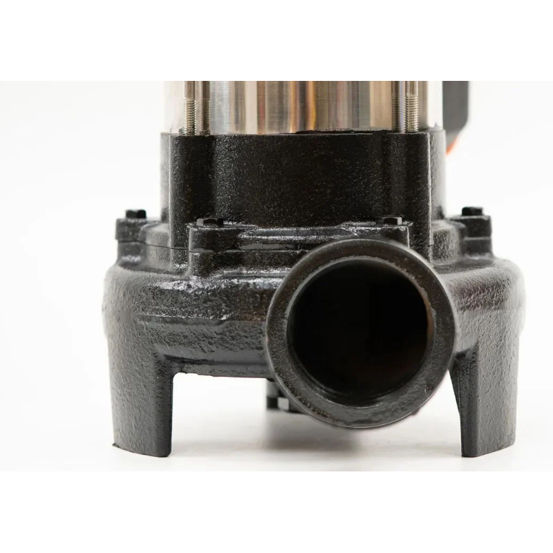 Pompa submersibila apa murdara cu tocator si flotor Wolfson WQW-1500D-F PRO + furtun 20m + cuple