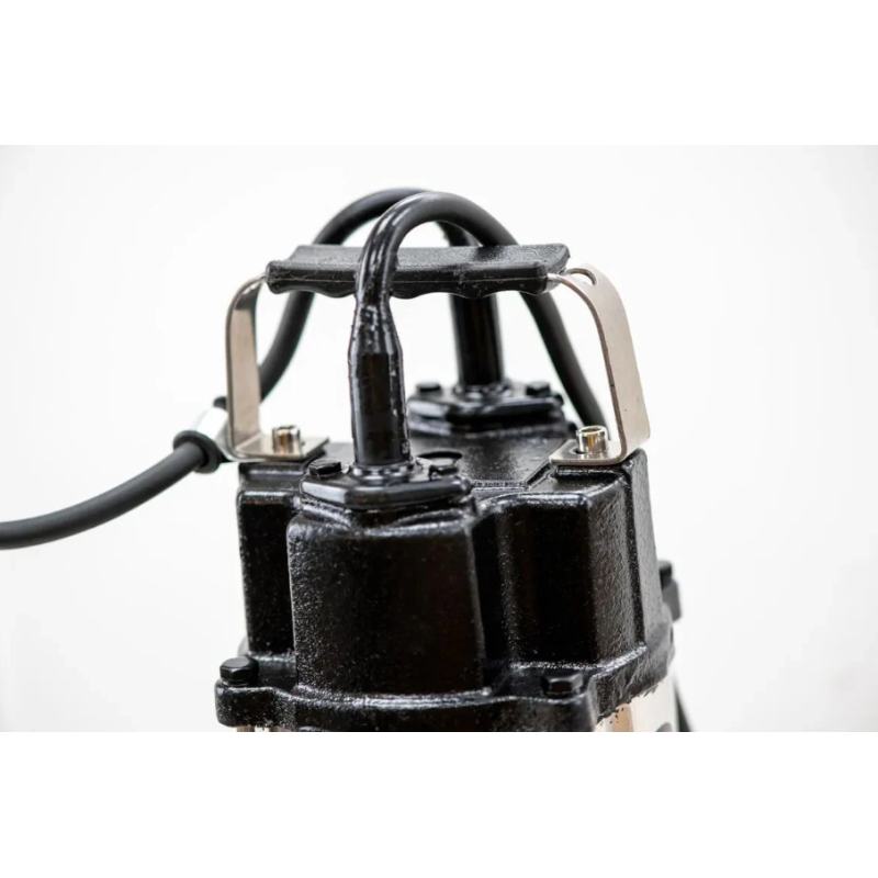 Pompa submersibila apa murdara cu tocator si flotor Wolfson WQW-1500D-F PRO + furtun 20m + cuple