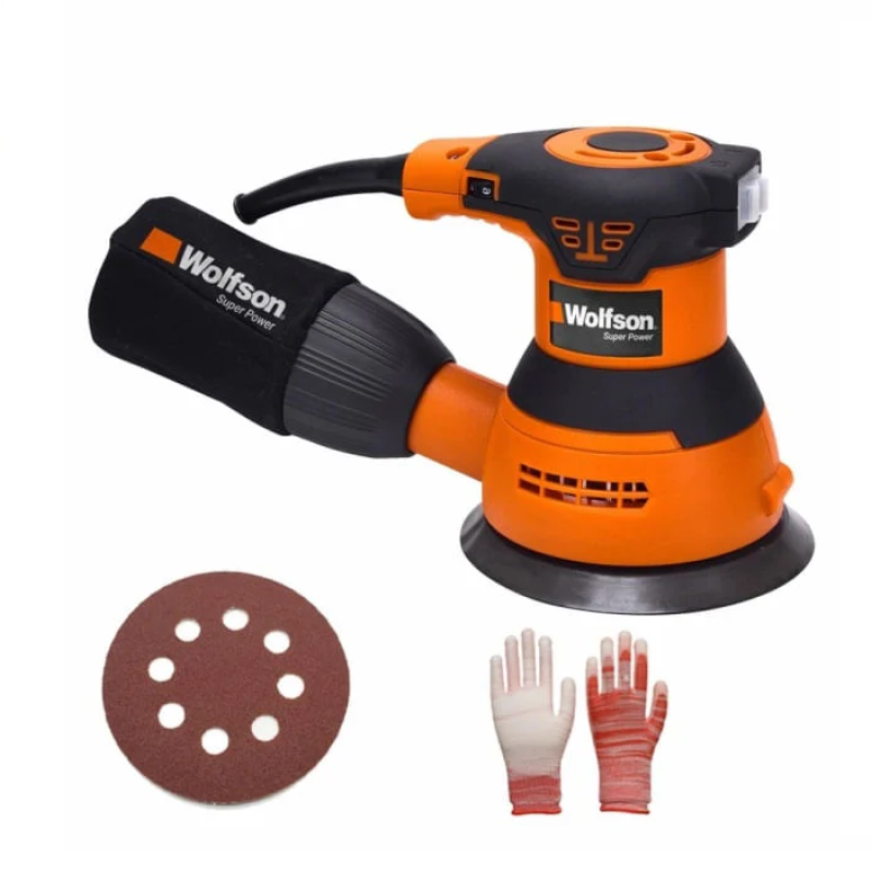 Masina de slefuit rotativa Wolfson - 350W + manusi