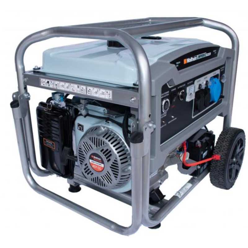 Generator de curent pe benzina Wolfson Imperio 8300, 7900W, monofazat, 17.5CP, 457cc, compatibil cu automatizare ADG11050