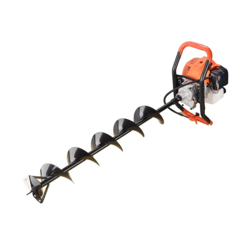 Motoburghiu foreza de pamant WOLFSON STB-52, 1470W, 52cc, include burghiu 150mm + 3 ulei 0.1L