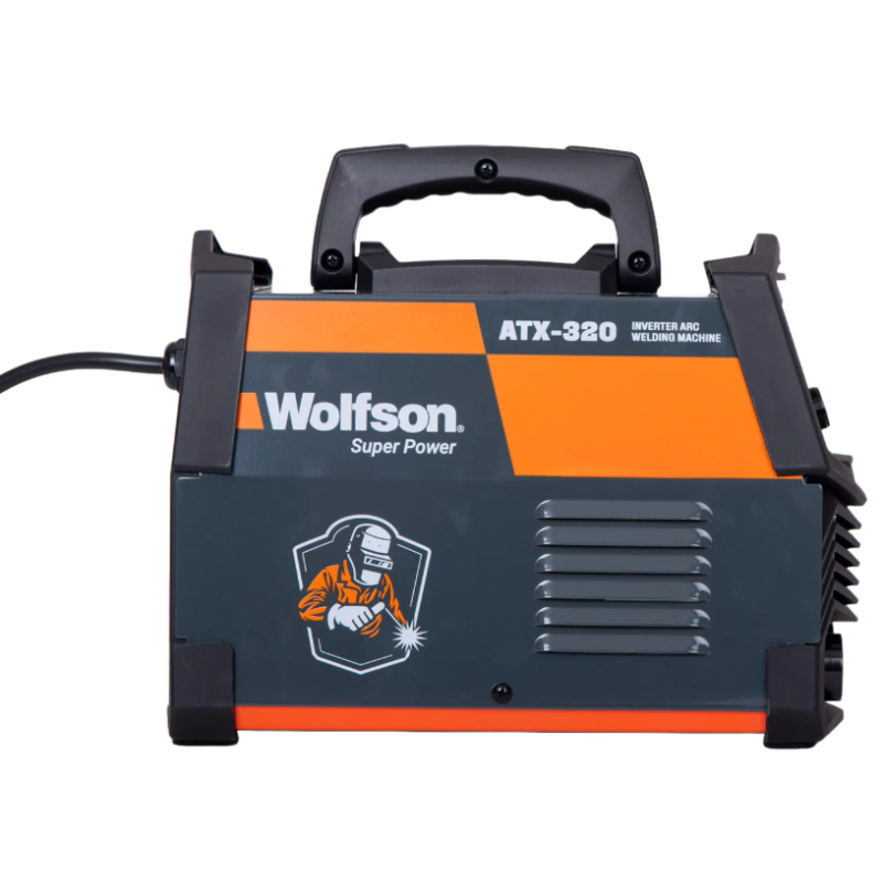 Aparat de sudura cu electrod Wolfson ATX-320 cu Inverter 2 in 1 MMA si LIFT-TIG, 140Ah + Manusi de sudura, coltare magnetice de sudura