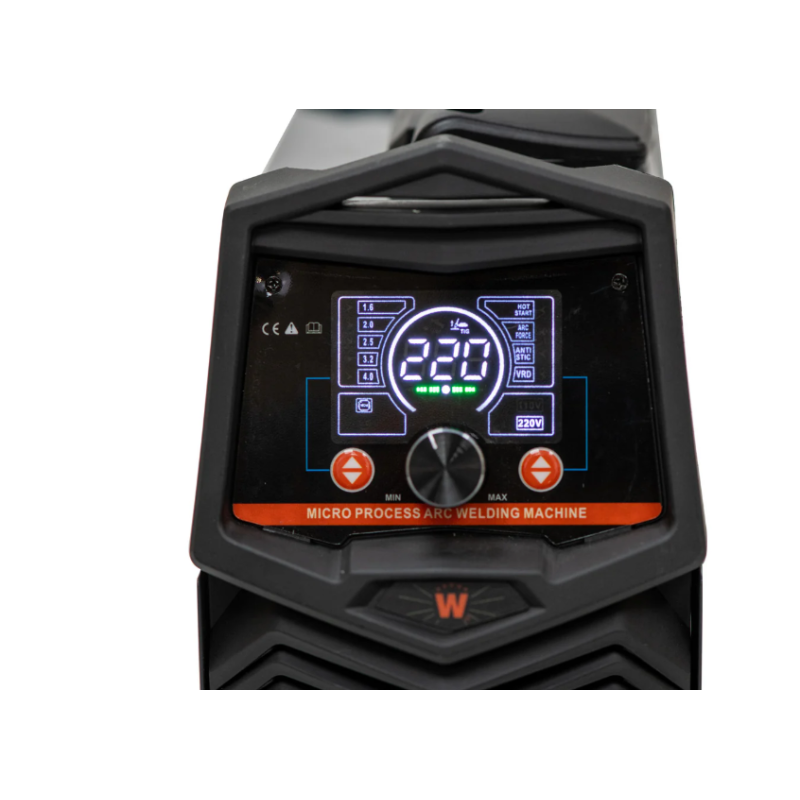 Aparat de sudura cu electrod Wolfson ATX-320 cu Inverter 2 in 1 MMA si LIFT-TIG, 140Ah + Manusi de sudura, coltare magnetice de sudura