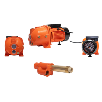 Pompa de suprafata apa curata cu ejector Wolfson JET-100E, 800W, 3200 l/h