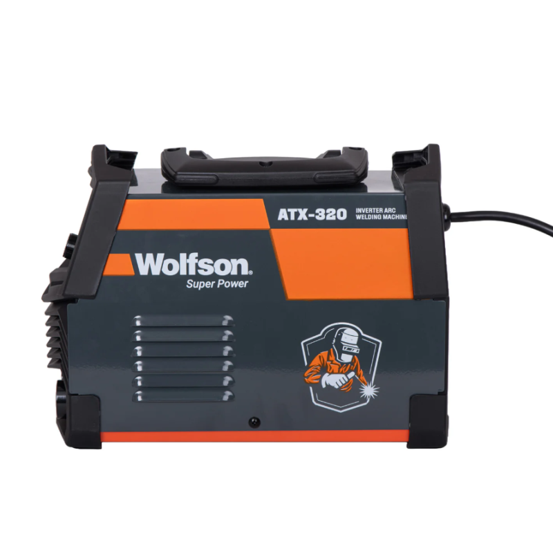 Aparat de sudura cu electrod Wolfson ATX-320 cu Inverter 2 in 1 MMA si LIFT-TIG, 140Ah