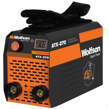 Aparat de sudura WOLFSON ATX-270, MMA 120A, afisaj electronic LCD, Invertor tehnologie inalta