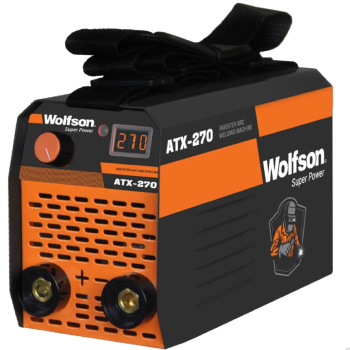 Aparat de sudura WOLFSON ATX-270, MMA 120A, afisaj electronic LCD, Invertor tehnologie inalta