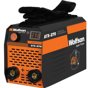 Aparat de sudura WOLFSON ATX-270, MMA 120A, Invertor tehnologie inalta + Masca de sudura automata, Manusi de sudura, Coltare magnetice