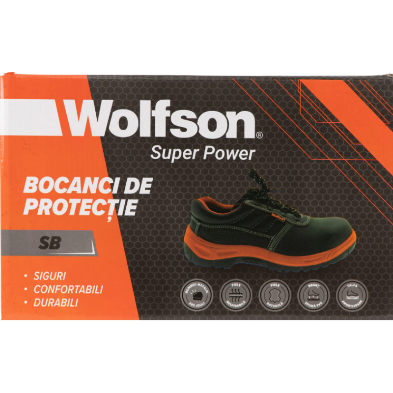 Bocanci de protectie Wolfson SB - marimea 45