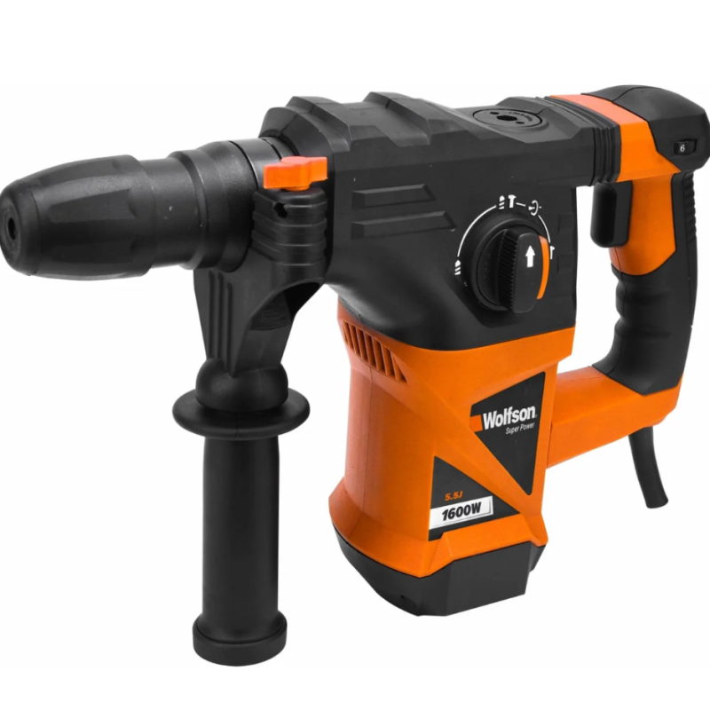 Ciocan rotopercutor Wolfson - 1600W, 5.5J, 4000bpm