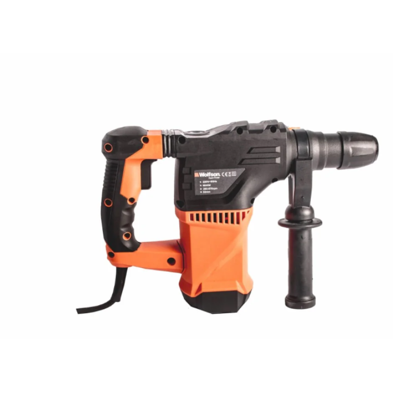 Ciocan rotopercutor Wolfson - 1600W, 5.5J+manusi+nivela+ruleta