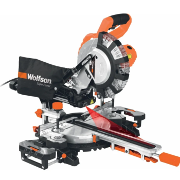 Fierastrau circular stationar cu sanie de glisare Wolfson, 2000W, 210mm