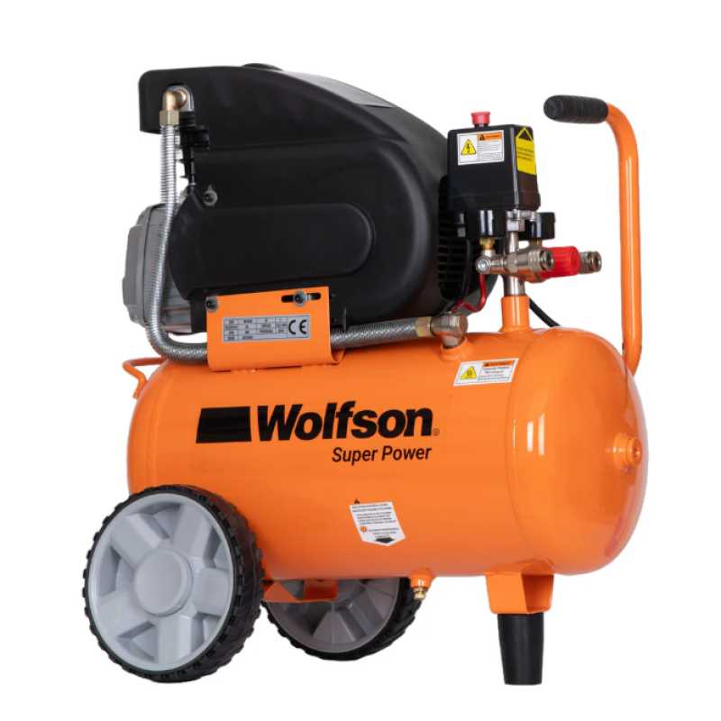 Compresor de aer pe ulei Wolfson 24L, 8 bar