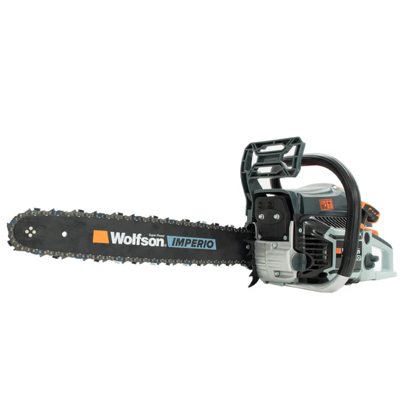 Drujba pe benzina WOLFSON IMPERIO 6000 - 3.2 CP, 52cc + toporisca Wolfson 600g