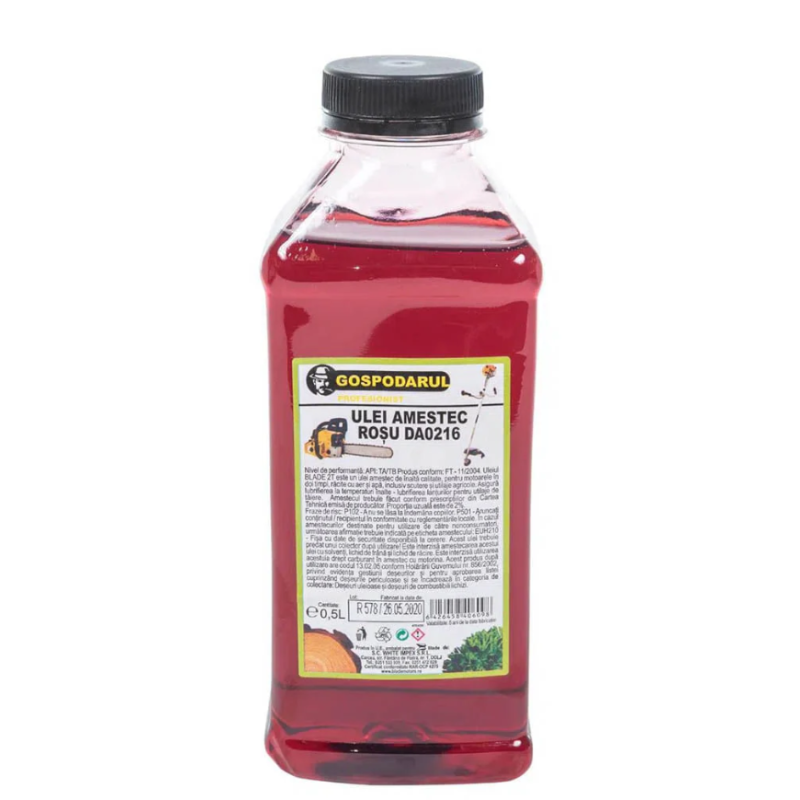 Drujba pe benzina Kamrad KR-52, 5.8CP, 52cc, 2 lame 2 lanturi + ulei amestec 0.5L si toporisca fibra Wolfson