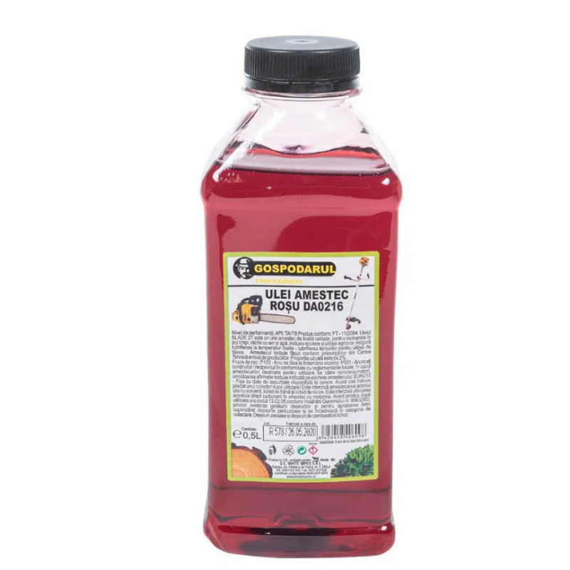Drujba pe benzina WOLFSON STX-580, 2.6CP, 52CC, 2 lame + 2 lanturi + ulei amestec 0.5L, ulei ungere lant L150