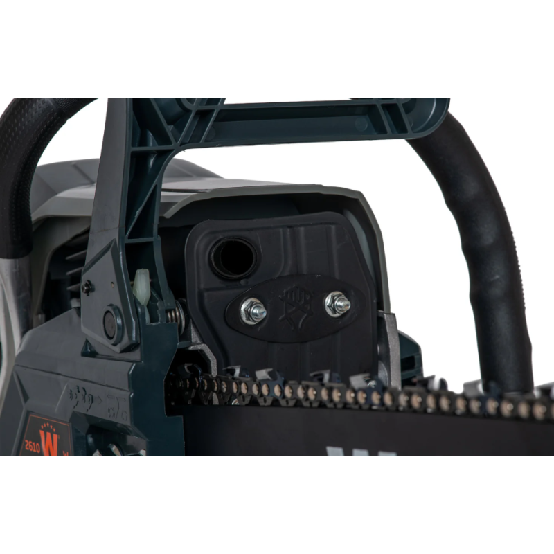 Drujba pe benzina WOLFSON STX-620, 3.5CP, 58CC, 2 lame, 2 lanturi + ulei amestec 0.5L, toporisca fibra Wolfson