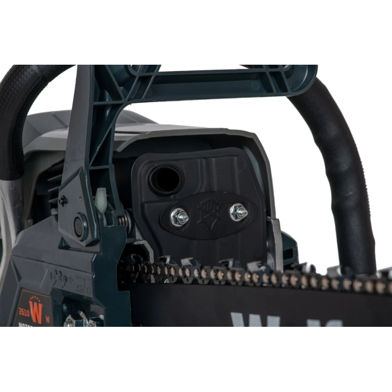 Drujba pe benzina WOLFSON STX-620, 3.5CP, 58CC, 2 lame, 2 lanturi + ulei amestec 0.5L, toporisca Wolfson 600g