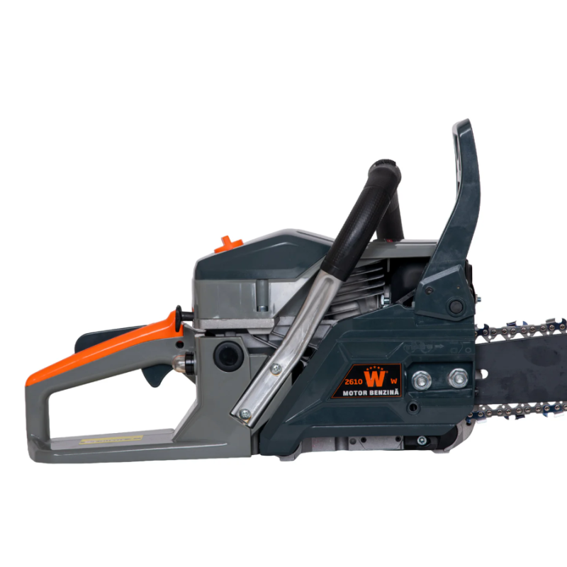 Drujba pe benzina WOLFSON STX-620, 3.5CP, 58CC, 2 lame, 2 lanturi + ulei amestec 0.5L, toporisca Wolfson 600g