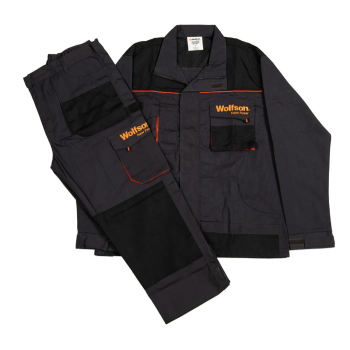 Set salopeta si pantaloni de lucru Wolfson, marimea XXL