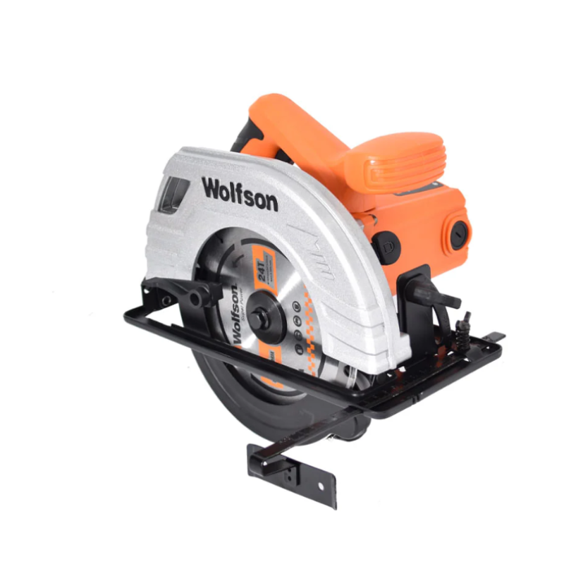 Fierastrau circular pentru lemn Wolfson - 1380W, 185mm, 5300rpm