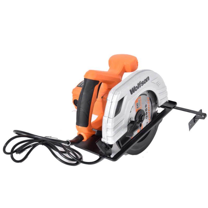 Fierastrau circular pentru lemn Wolfson - 1380W, 185mm, 5300rpm