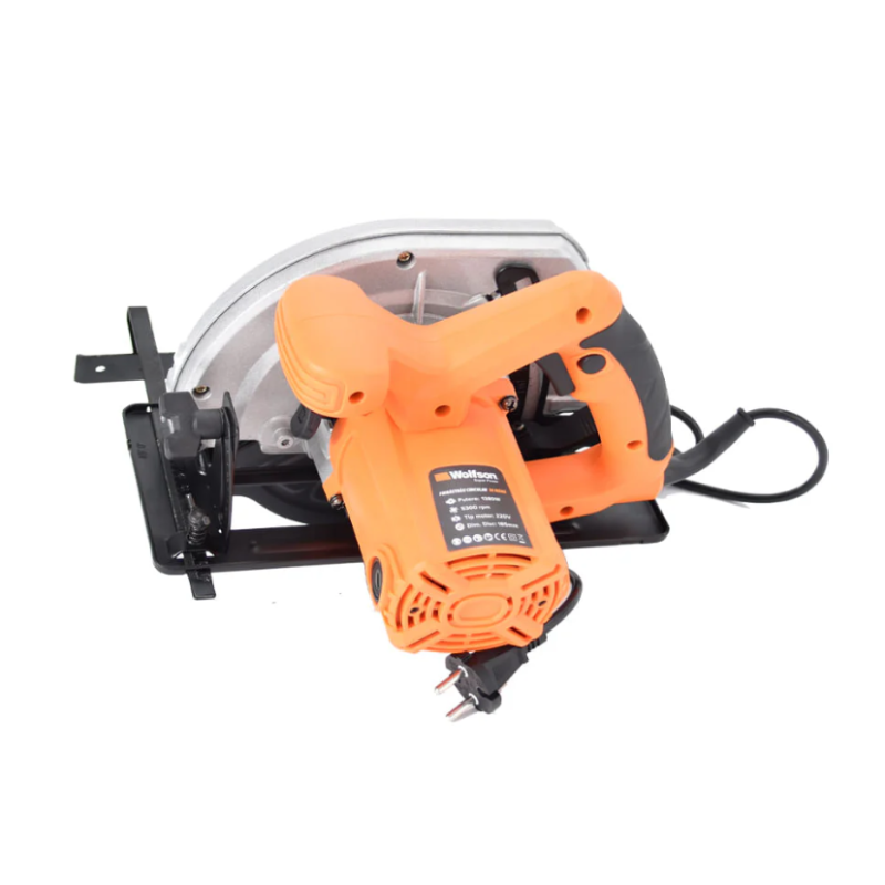 Fierastrau circular pentru lemn Wolfson - 1380W, 185mm, 5300rpm
