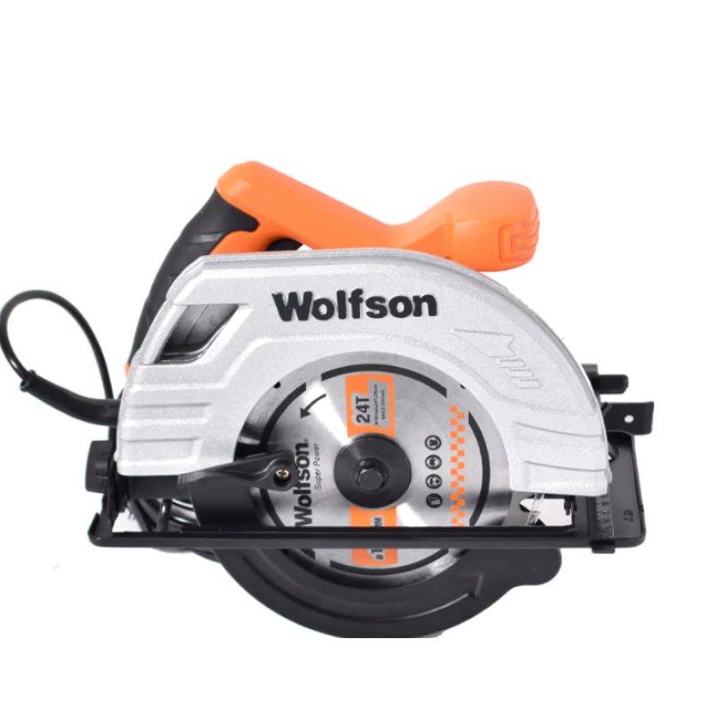 Fierastrau circular pentru lemn Wolfson - 1380W, 185mm, 5300rpm
