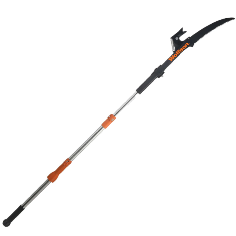 Fierastrau si foarfeca Wolfson pentru crengi cu maner telescopic 1140-2250mm