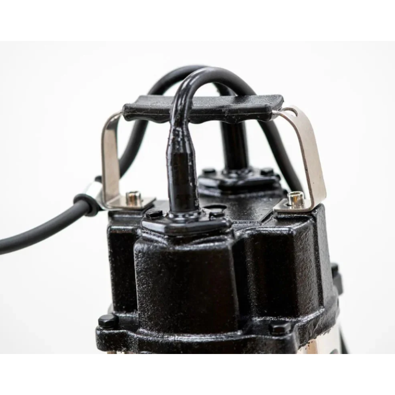 Pompa submersibila apa murdara cu tocator si flotor Wolfson WQW-1500D-F PRO + furtun 20m