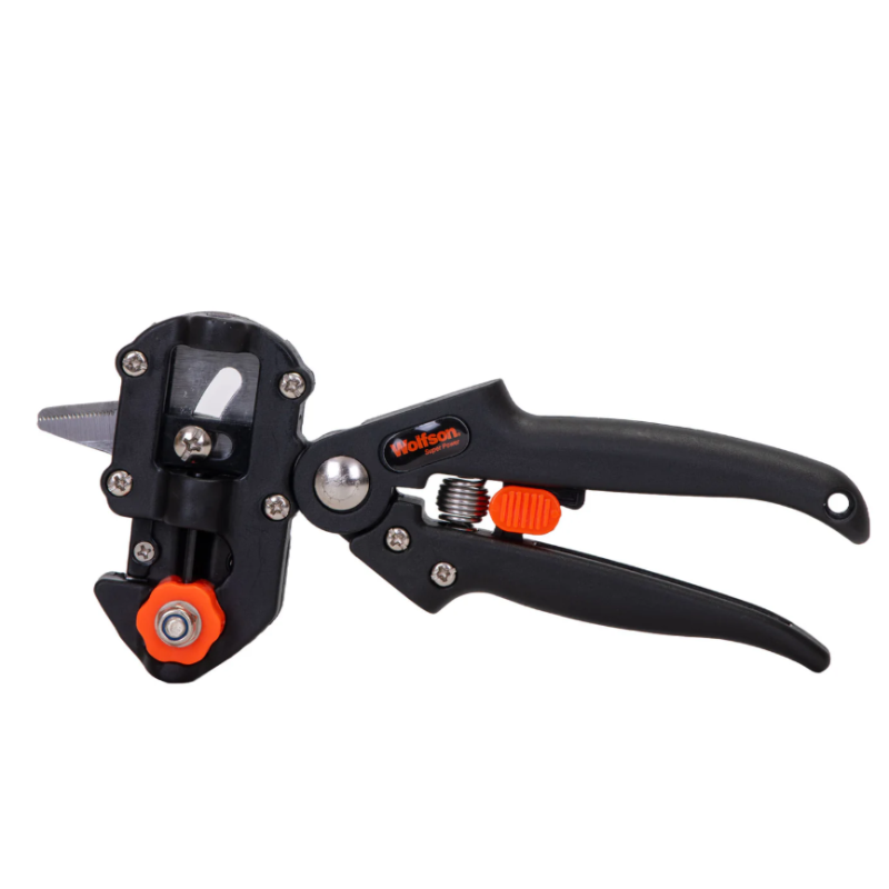 Foarfeca pentru altoit Wolfson cu 4 accesorii incluse