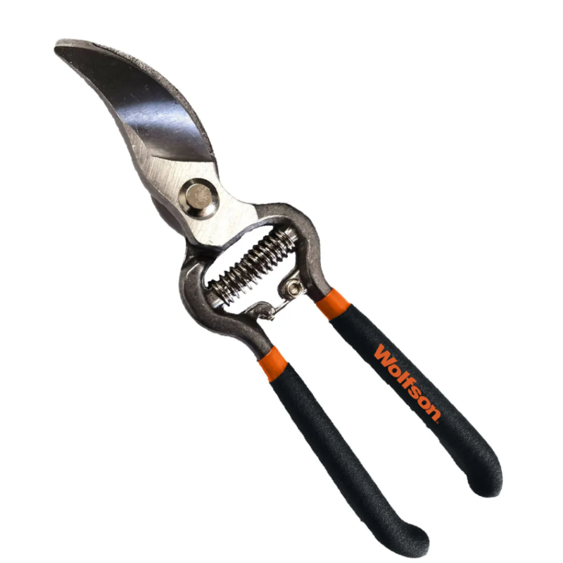 Foarfeca de vie Wolfson 8 cu manere din cauciuc