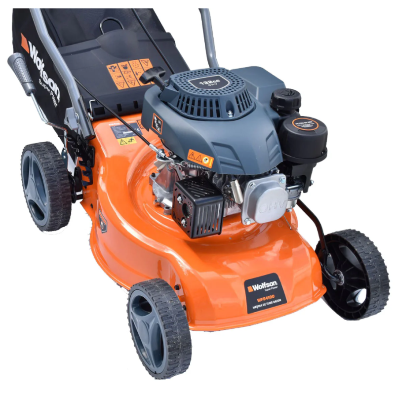 Masina de tuns iarba cu autopropulsie Wolfson, 3.5CP, benzina, latime de lucru 41cm