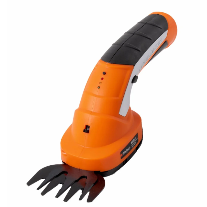 Masina de tuns iarba si gardul viu cu tija si baterie Wolfson - 7.2V, 1.5Ah