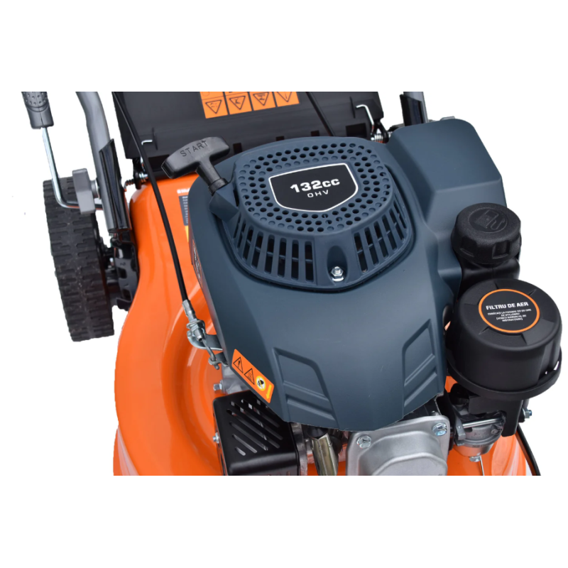 Masina de tuns iarba cu autopropulsie Wolfson, 3.5CP, benzina, latime de lucru 41cm