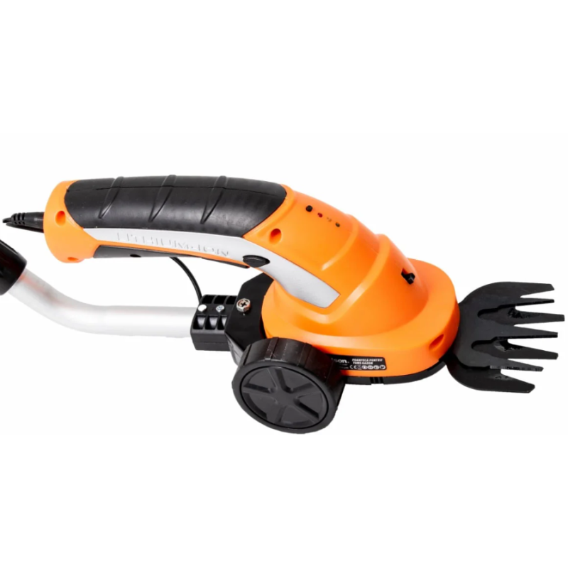 Masina de tuns iarba si gardul viu cu tija si baterie Wolfson - 7.2V, 1.5Ah