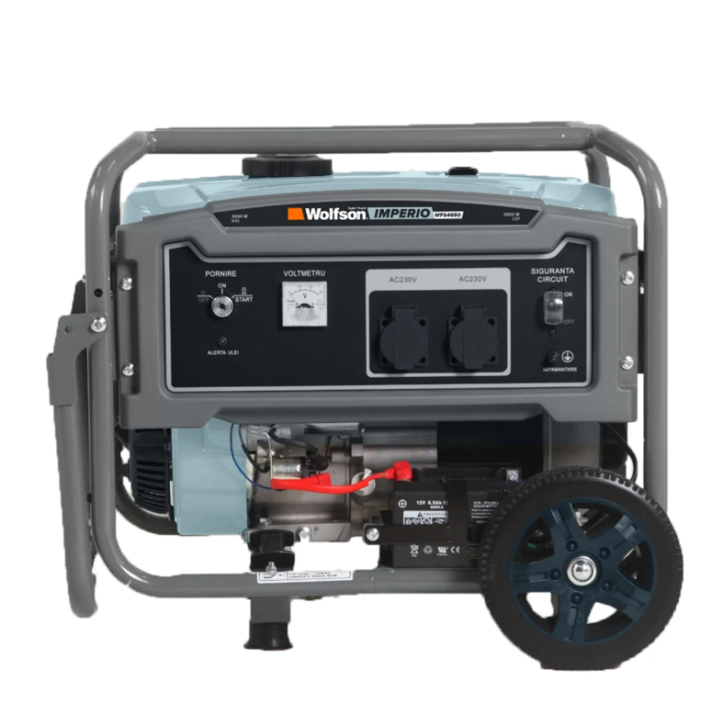 Generator de curent pe benzina Wolfson Imperio 3000, 3000W, monofazat, 7CP, 212cc