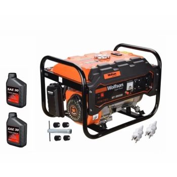 Generator de curent WOLFSON GT-3500A - 2600W, 7 CP, AVR + 2 ulei 0.6L