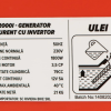 Generator de curent Wolfson, digital invertor 2000W, 3.5 CP