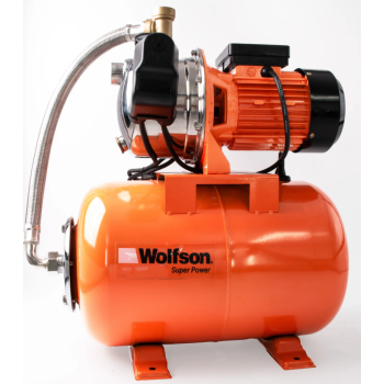 Hidrofor cu cap de inox Wolfson 800-3C, 800W, 24L, 3200 l/h