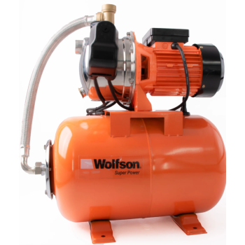 Hidrofor cu cap de inox Wolfson 800-3C, 800W, 24L, 3200 l/h