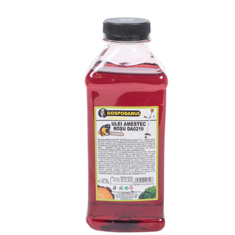 Drujba pe benzina WOLFSON IMPERIO 6000 - 3.2 CP, 52cc + ulei amestec 0.5L, toporisca fibra Wolfson